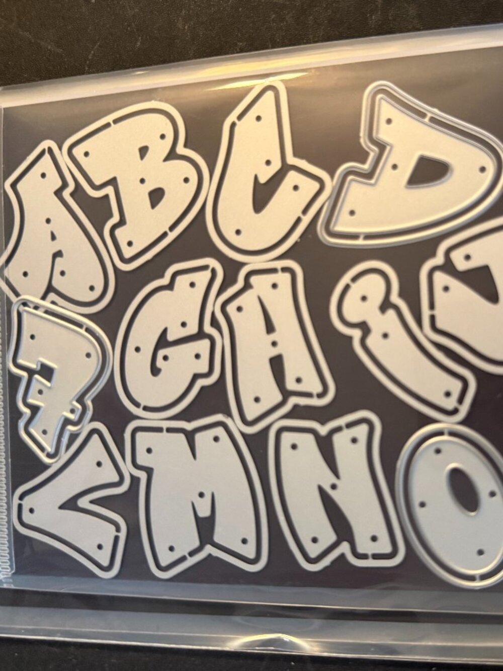 Temu Alphabet Metal Dies